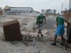 Limpeza do litoral